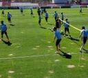El Atleti vio vídeos del Barça antes del entrenamiento