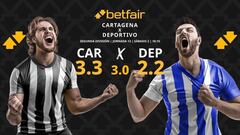 FC Cartagena vs. RC Deportivo de La Coruña: horario, dónde ver, pronósticos y clasificación