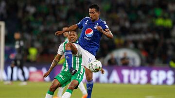 Nacional y Millonarios empatan en partidazo en el Atanasio