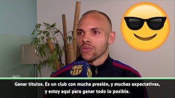 Braithwaite se describe a sí mismo: Autoestima nivel Zlatan