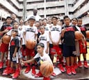 Locura por ver a LeBron James en una escuela de Manila