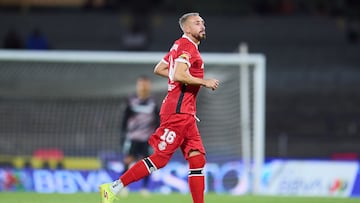 Hector Herrera of Toluca during the 4th round match between Pumas UNAM and Toluca as part of the Liga BBVA MX, Torneo Clausura 2025 at Olimpico Universitario Stadium, on January 29, 2025 in Mexico City, Mexico.