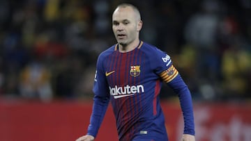 Andrés Ineista, en el amistoso contra el Mamelodi Sundowns en Johanesburgo (Sudáfrica).