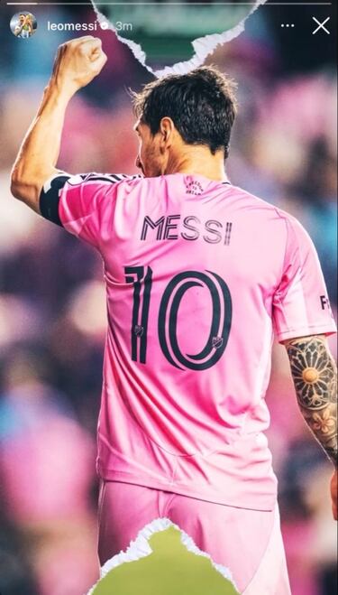 Messi apunta al duelo entre Inter Miami y Atlanta United en MLS