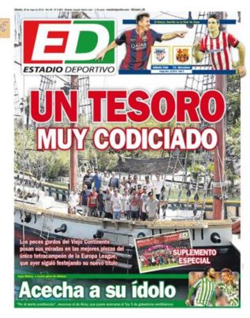 Portadas de la prensa deportiva