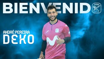 André Pereira Deko, nuevo fichaje del Movistar Inter