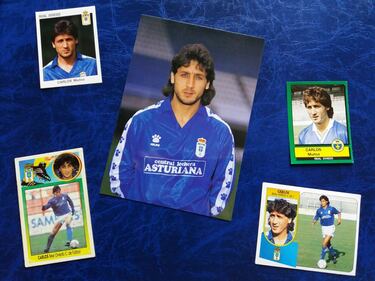 Carlos jugó en el Real Oviedo entre 1988 y 1996, siendo uno de los máximos goleadores históricos del club. Su potencia y olfato goleador lo convirtieron en ídolo de la afición.

Aunque estuvo en el FC Barcelona en sus inicios, no llegó a debutar con el primer equipo. Su vínculo con el club fue en categorías inferiores antes de explotar en otros equipos.