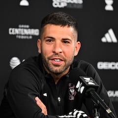 Jordi Alba, listo para debutar con Inter Miami ante Orlando City en Leagues Cup