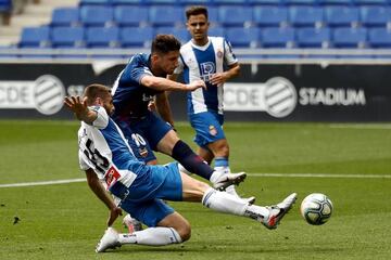 Bardhi dispara en Cornellá / Gorka Leiza