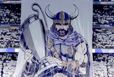 Los tifos más espectaculares del Real Madrid en el Santiago Bernabéu 