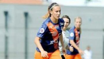 Virginia Torrecilla, centrocampista del Montpellier francés y de la Selección.