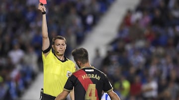 Medié Jiménez expulsa a Medrán en Butarque.