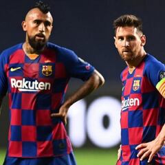 Arturo Vidal supera a Messi en registro de Champions League