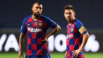 Arturo Vidal supera a Messi en registro de Champions League