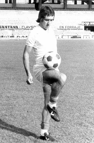 En el Sevilla jugó desde 1972 hasta 1979 que fichó por el Barcelona donde estuvo hasta 1981. 