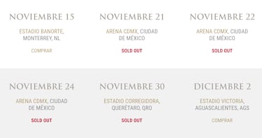 Conciertos de Luis Miguel: se agotan boletos en las tres fechas de la Arena CDMX