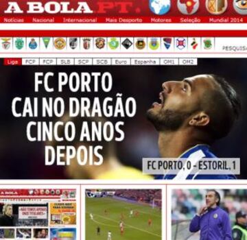 Portadas de la prensa extranjera