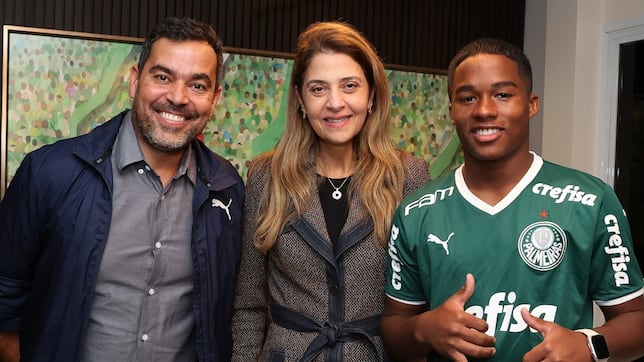 Leila Pereira, presidenta de Palmeiras: “Endrick es un ejemplo del excepcional trabajo de formación desarrollado por Palmeiras”