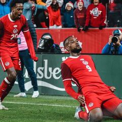 Cyle Larin marca con Canadá