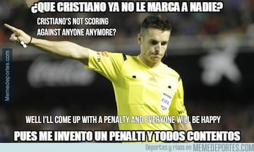 Valencia-Real Madrid memes: Ronaldo and his penalties