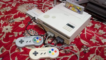 Prototipo de la consola de Nintendo y Sony