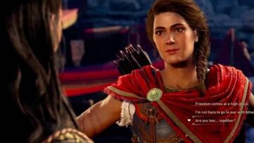 Assassin’s Creed Odyssey: más de 30 horas de escenas interactivas