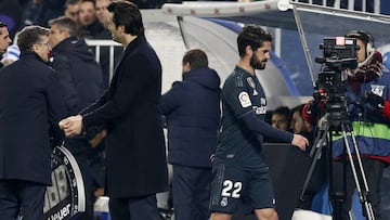 Así se rompió la relación entre Isco y Solari: desplantes, tuits...