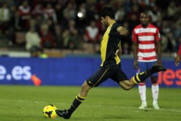 Diego Costa marcó de penalti. 0-1.