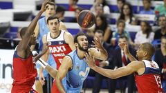 13/10/19 BALONCESTO PARTIDO ACB ENDESA 
 MOVISTAR ESTUDIANTES BAXI MANRESA
 PHIL SCRUBB
 BAEZ