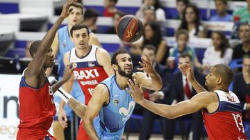 13/10/19 BALONCESTO PARTIDO ACB ENDESA
MOVISTAR ESTUDIANTES BAXI MANRESA
PHIL SCRUBB
BAEZ