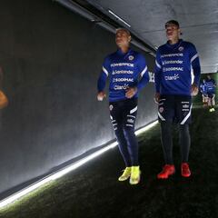 "Que suerte que tenemos a un delantero nuevo": Vargas asombra a todos en la Roja