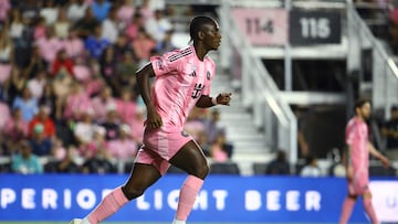 Allen Obando tuvo su debut con Inter Miami