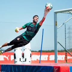 Riesgo ha dejado su portería a cero en el 43% de sus partidos