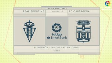 Resumen y goles del Sporting vs. Cartagena de LaLiga SmartBank