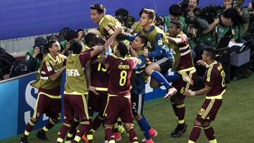 Venezuela avanzó a octavos de final con campaña perfecta