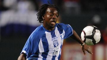 Walter Martinez, en un partido de Honduras en 2010.