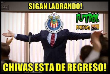 Los memes se rinden ante los triunfos de Chivas y América