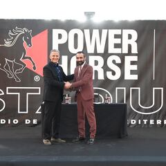 El estadio del Almería, a la espera de patrocinador