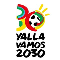 La Candidatura conjunta del Mundial 2030 presenta un logo con sol, mar y mucho fútbol