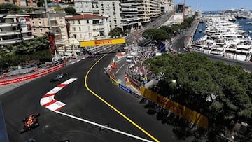 La curva de Santa Devota en Mónaco.