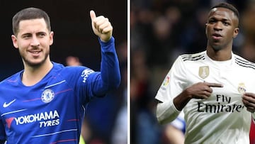 Real Madrid: Hazard arrival likely to uproot Vinicius