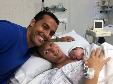 Pedro celebra su paternidad: "Uno de los días más felices"
