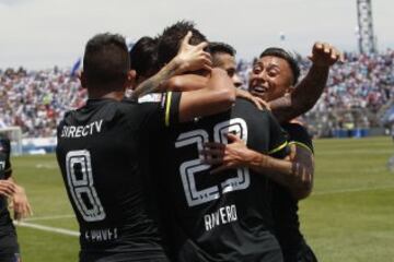 Las mejores imágenes del clásico Universidad Católica - Colo Colo