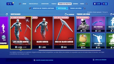 Fortnite: skin Silver Surfer ya disponible; precio y contenidos