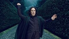 Alan Rickman como Snape.