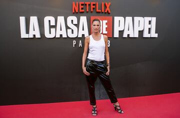 MADRID, SPAIN - JULY 11: Laura Sanchez attends the red carpet of 'La Casa De Papel' 3rd Season by Netflix on July 11, 2019 in Madrid, Spain. (Photo by Pablo Cuadra/Getty Images)
