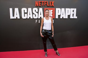 MADRID, SPAIN - JULY 11: Laura Sanchez attends the red carpet of 'La Casa De Papel' 3rd Season by Netflix on July 11, 2019 in Madrid, Spain. (Photo by Pablo Cuadra/Getty Images)