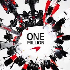 McLaren Honda da un millón de gracias a sus seguidores