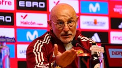 Luis de la Fuente, rueda de prensa previa al España - Egipto