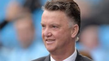 Van Gaal, técnico del Manchester United.